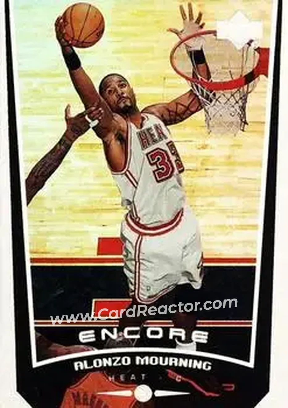 Front of Alonzo Mourning