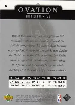 Back of Toni Kukoc