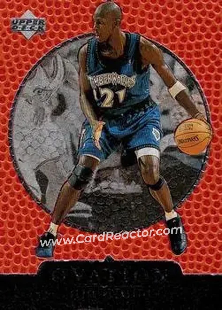 Front of Kevin Garnett