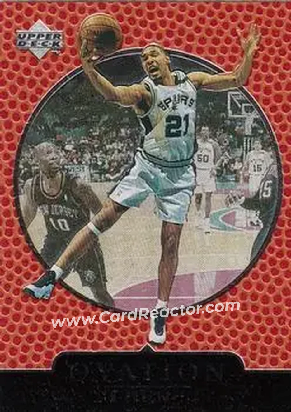 Front of Tim Duncan