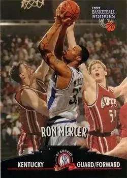 1997 Score Board Rookies #2 Ron Mercer
