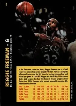 Back of Reggie Freeman