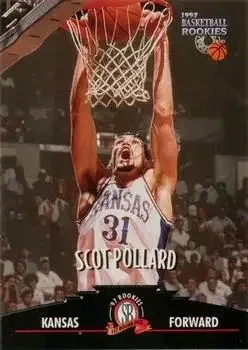 1997 Score Board Rookies #7 Scot Pollard