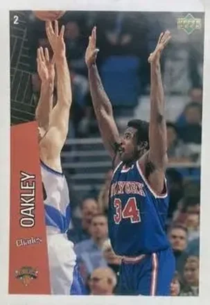 1997 Upper Deck Ole NBA Stickers (Argentina) #2 Charles Oakley