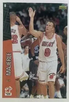 1997 Upper Deck Ole NBA Stickers (Argentina) #8 Dan Majerle