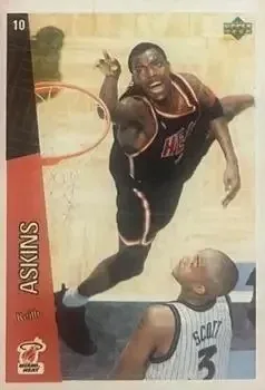 1997 Upper Deck Ole NBA Stickers (Argentina) #10 Keith Askins