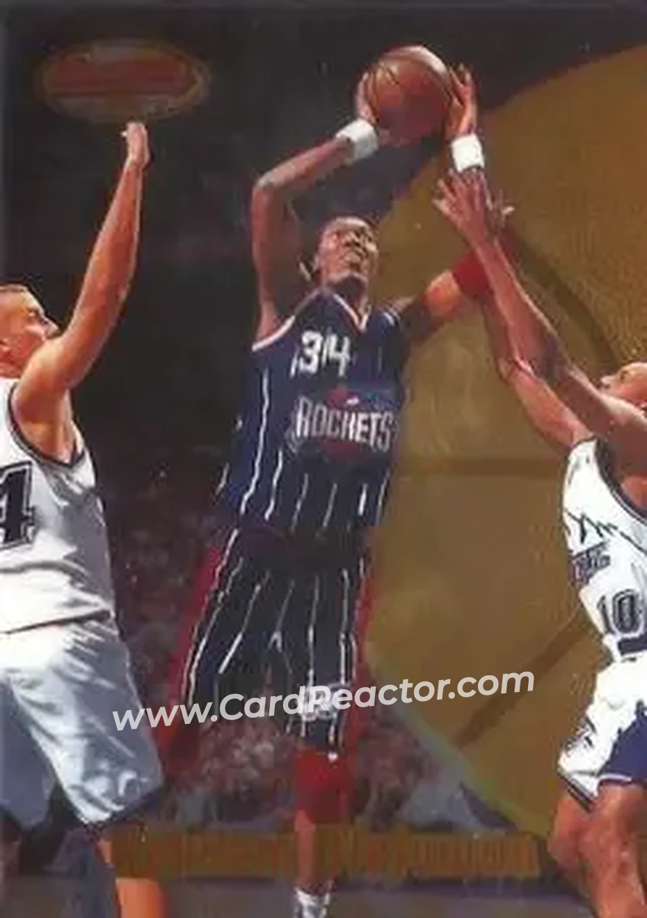 Front of Hakeem Olajuwon
