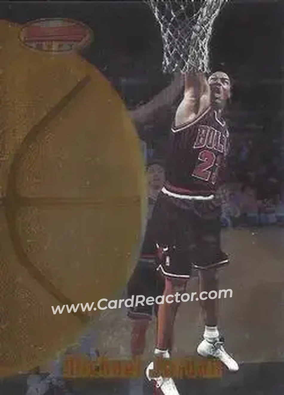 Front of Michael Jordan