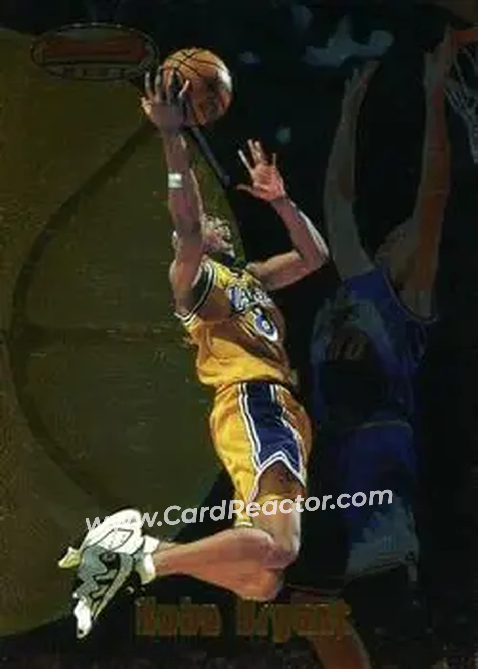 Front of Kobe Bryant