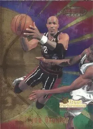 1997-98 Bowman's Best #92 Clyde Drexler