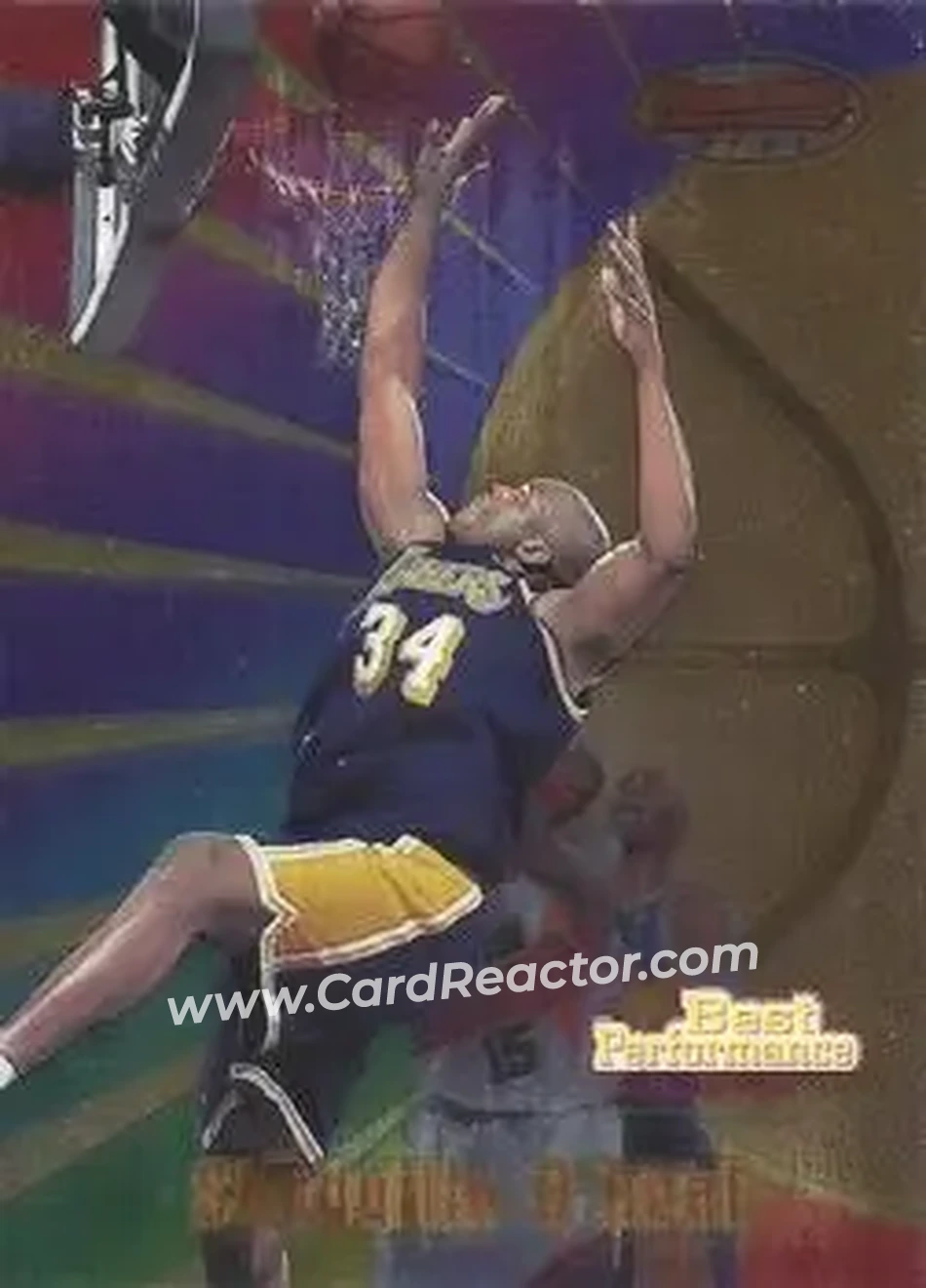 Front of Shaquille O'Neal