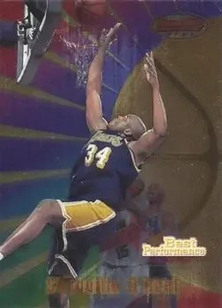 1997-98 Bowman's Best #95 Shaquille O'Neal