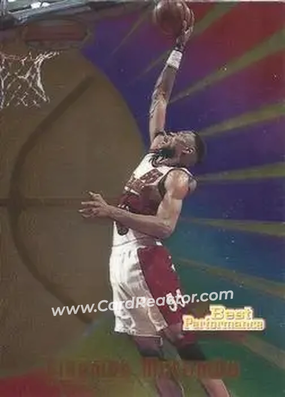 Front of Dikembe Mutombo