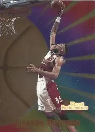 1997-98 Bowman's Best #100 Dikembe Mutombo