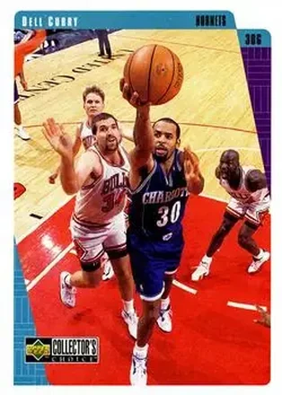 1997-98 Collector's Choice #12 - Dell Curry - Charlotte Hornets