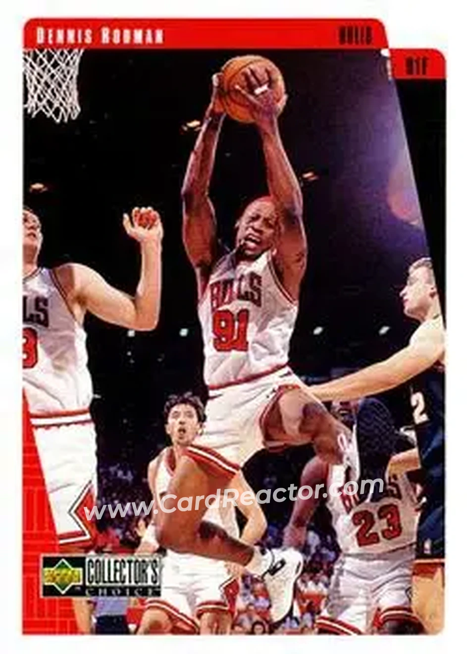 Front of Dennis Rodman