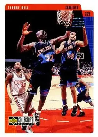 1997-98 Collector's Choice #25 - Tyrone Hill - Cleveland Cavaliers