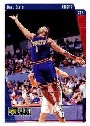 1997-98 Collector's Choice #35 - Dale Ellis - Denver Nuggets