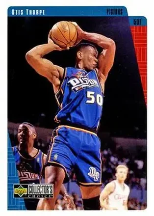 1997-98 Collector's Choice #38 - Otis Thorpe - Detroit Pistons