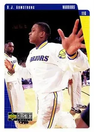 1997-98 Collector's Choice #45 - B.J. Armstrong - Golden State Warriors