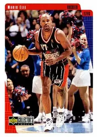 1997-98 Collector's Choice #50 - Mario Elie - Houston Rockets