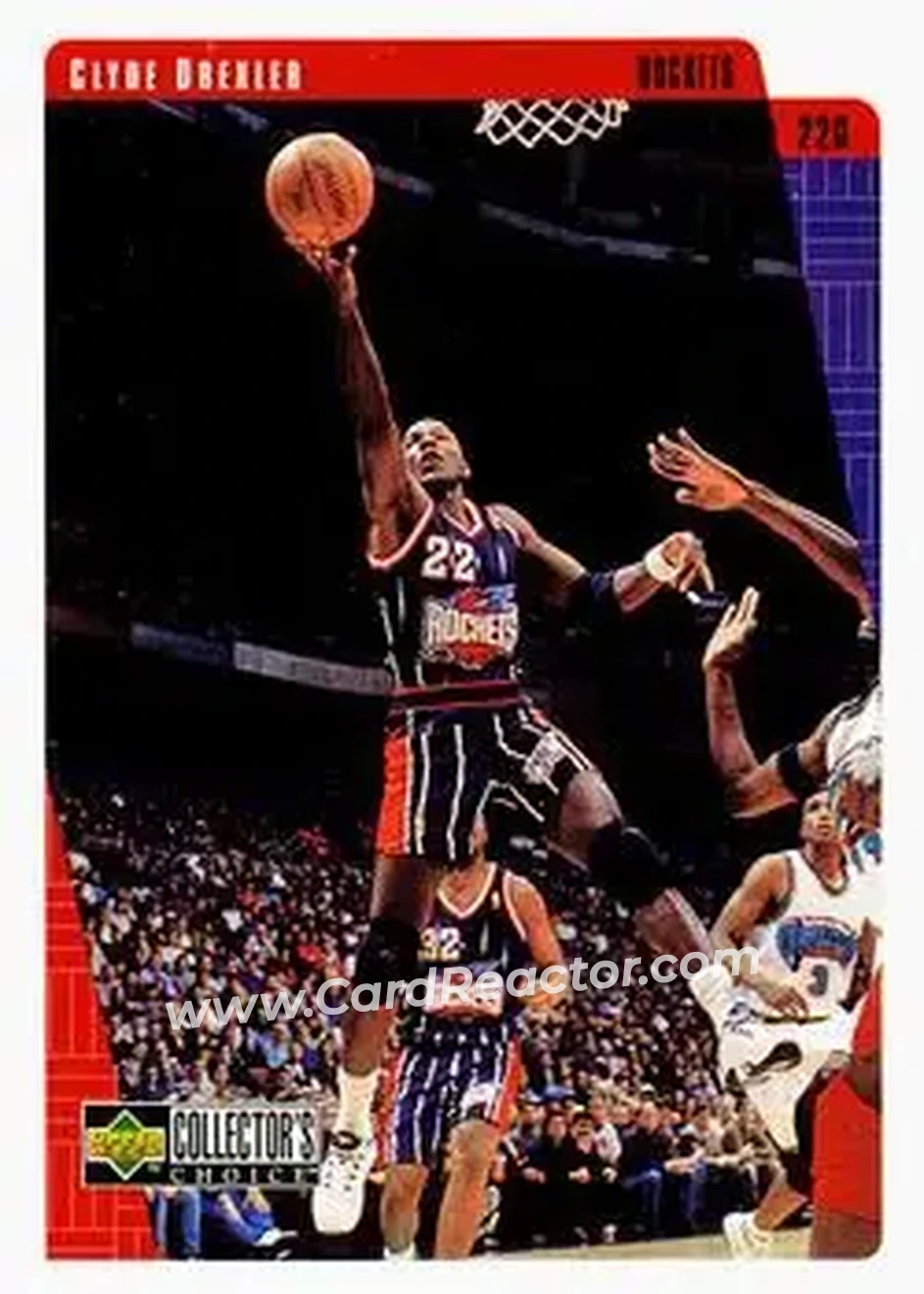 Front of Clyde Drexler