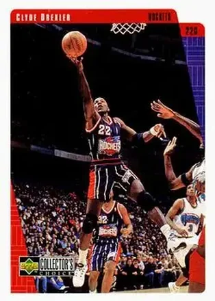 1997-98 Collector's Choice #51 Clyde Drexler