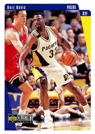 1997-98 Collector's Choice #55 - Dale Davis - Indiana Pacers 1997-98 Collector's Choice #55 - Dale Davis - Indiana Pacers