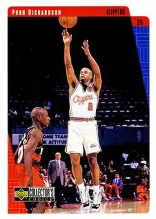 1997-98 Collector's Choice #58 - Pooh Richardson - Los Angeles Clippers