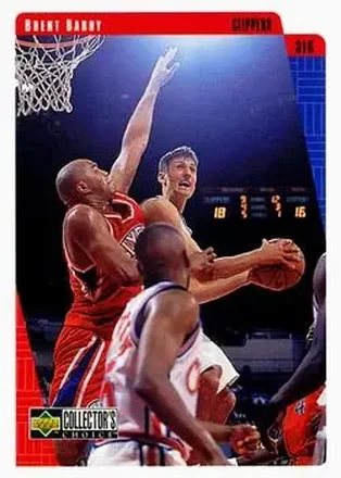 1997-98 Collector's Choice #60 - Brent Barry - Los Angeles Clippers 1997-98 Collector's Choice #60 - Brent Barry - Los Angeles Clippers