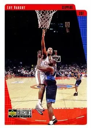 1997-98 Collector's Choice #61 - Loy Vaught - Los Angeles Clippers