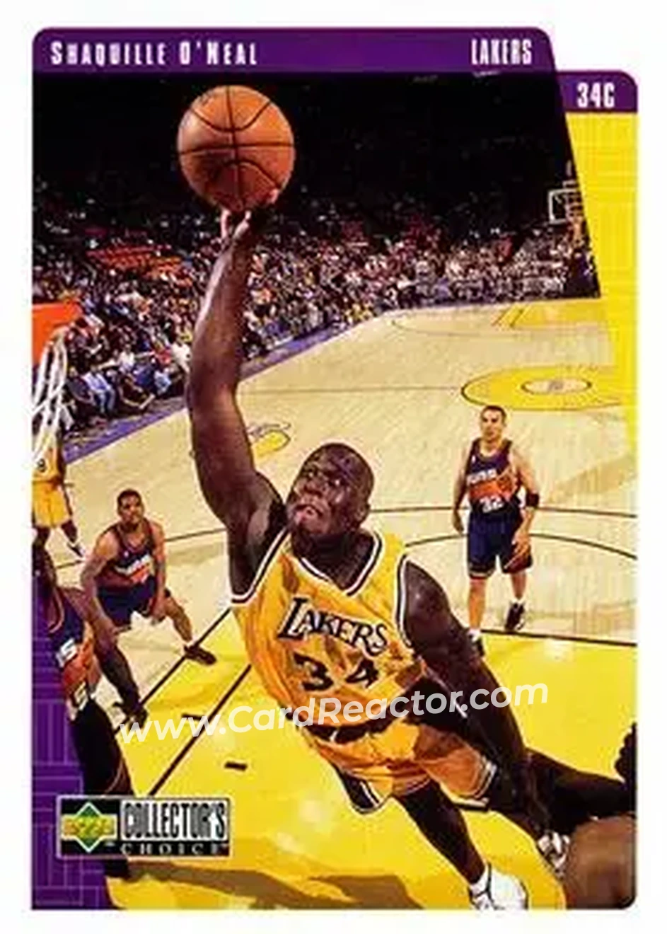 Front of Shaquille O'Neal