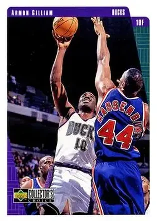 1997-98 Collector's Choice #75 - Armon Gilliam - Milwaukee Bucks