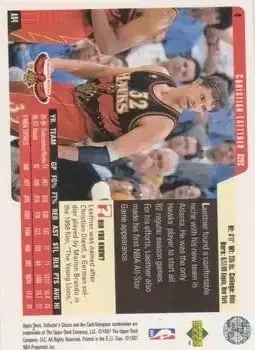 Back of Christian Laettner