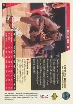 Back of Tyrone Corbin