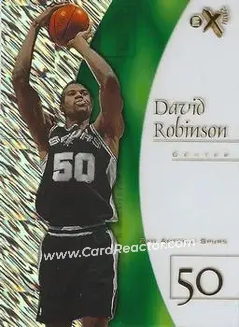 Front of David Robinson