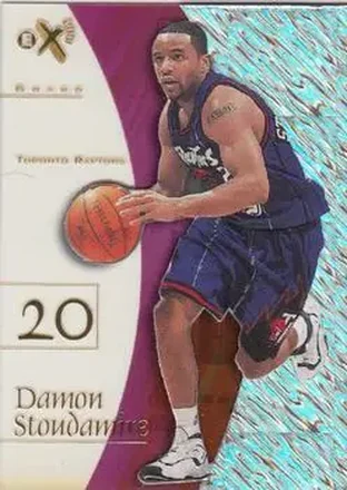 1997-98 E-X2001 #20 - Damon Stoudamire - Toronto Raptors