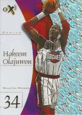 1997-98 E-X2001 #25 Hakeem Olajuwon