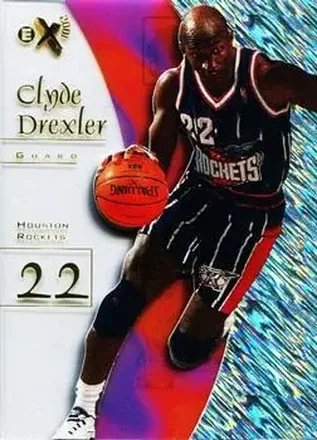 1997-98 E-X2001 #30 Clyde Drexler
