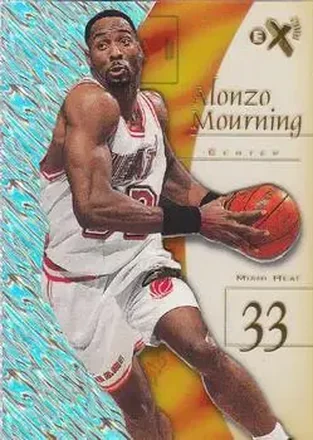 1997-98 E-X2001 #31 Alonzo Mourning