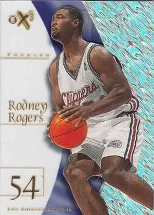 1997-98 E-X2001 #38 - Rodney Rogers - Los Angeles Clippers