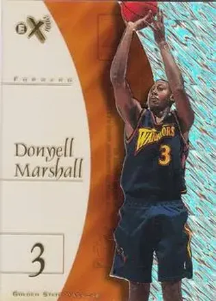1997-98 E-X2001 #39 - Donyell Marshall - Golden State Warriors