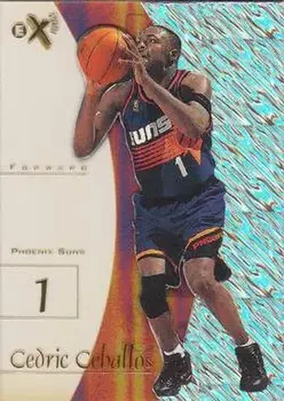1997-98 E-X2001 #42 - Cedric Ceballos - Phoenix Suns