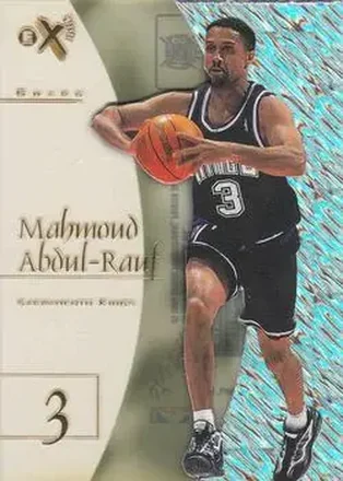 1997-98 E-X2001 #43 - Mahmoud Abdul-Rauf - Sacramento Kings