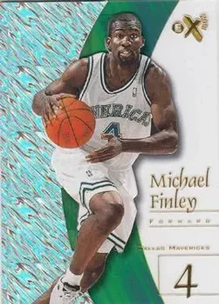 1997-98 E-X2001 #46 - Michael Finley - Dallas Mavericks