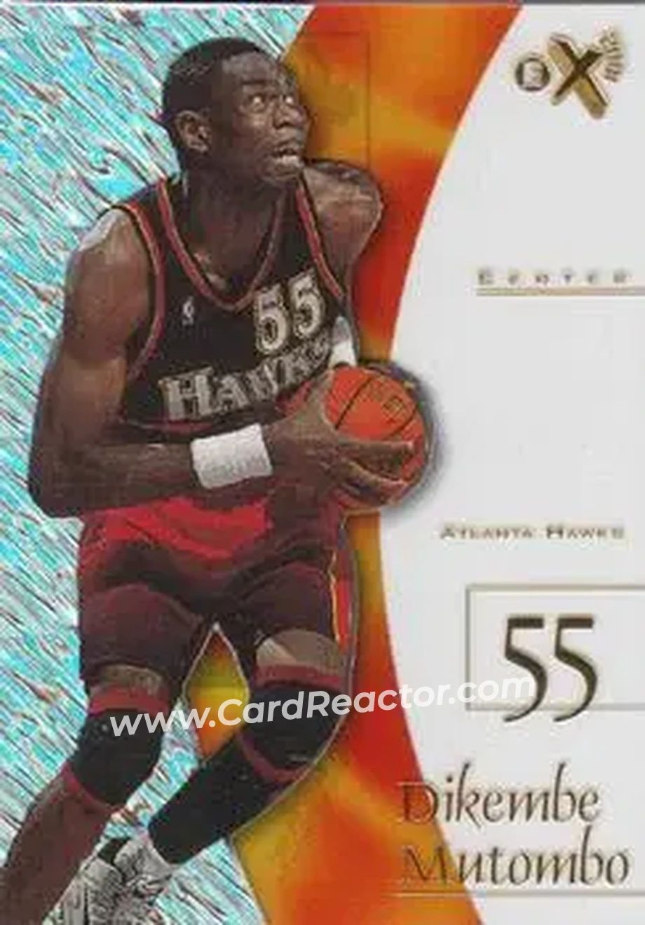Front of Dikembe Mutombo