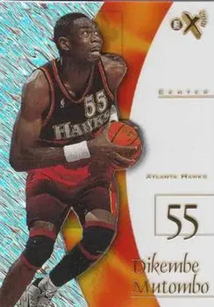 1997-98 E-X2001 #49 Dikembe Mutombo