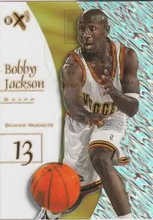 1997-98 E-X2001 #62 - Bobby Jackson - Denver Nuggets