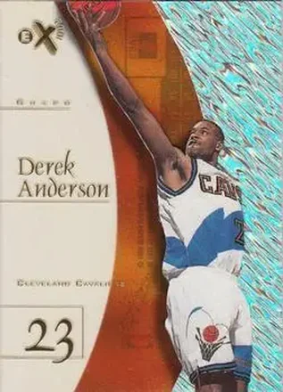1997-98 E-X2001 #63 - Derek Anderson - Cleveland Cavaliers 1997-98 E-X2001 #63 - Derek Anderson - Cleveland Cavaliers