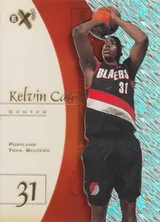 1997-98 E-X2001 #64 - Kelvin Cato - Portland Trail Blazers 1997-98 E-X2001 #64 - Kelvin Cato - Portland Trail Blazers